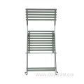 Outdoor Metal Folding Slat Chair(9Seat & 5Back)